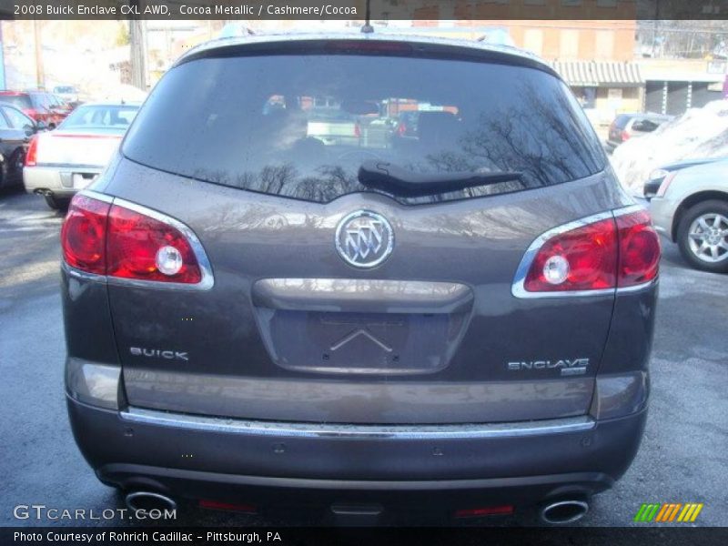 Cocoa Metallic / Cashmere/Cocoa 2008 Buick Enclave CXL AWD
