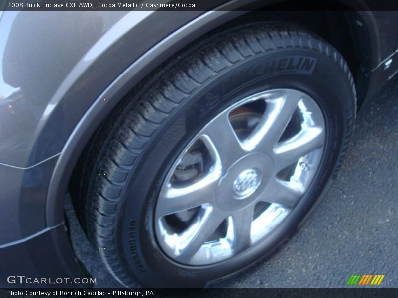 Cocoa Metallic / Cashmere/Cocoa 2008 Buick Enclave CXL AWD