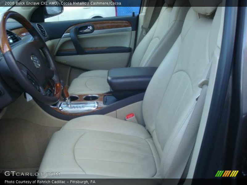 Cocoa Metallic / Cashmere/Cocoa 2008 Buick Enclave CXL AWD
