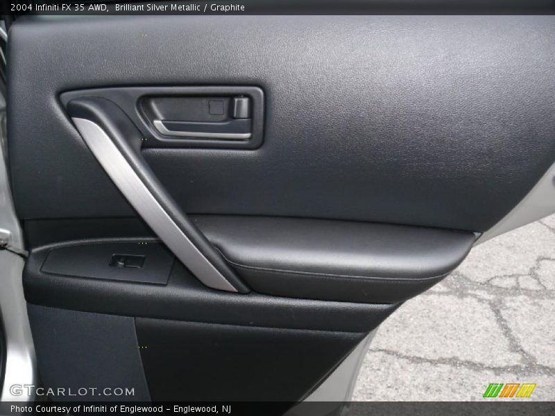 Brilliant Silver Metallic / Graphite 2004 Infiniti FX 35 AWD