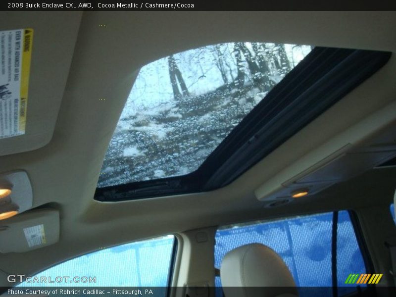 Cocoa Metallic / Cashmere/Cocoa 2008 Buick Enclave CXL AWD