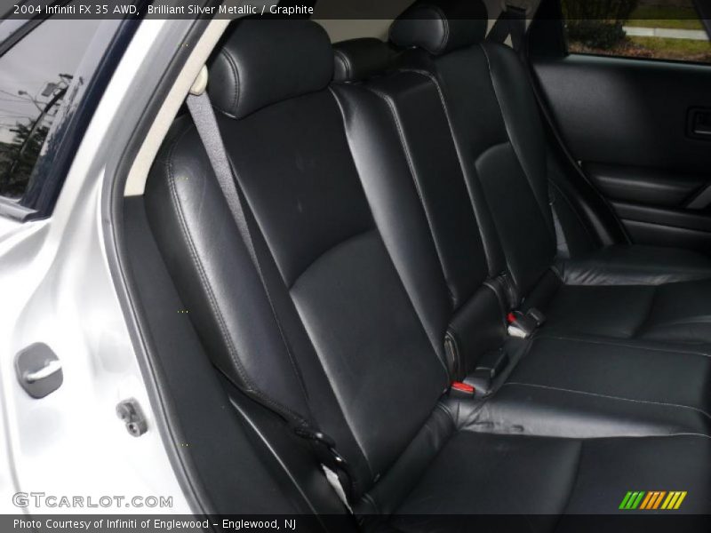 Brilliant Silver Metallic / Graphite 2004 Infiniti FX 35 AWD