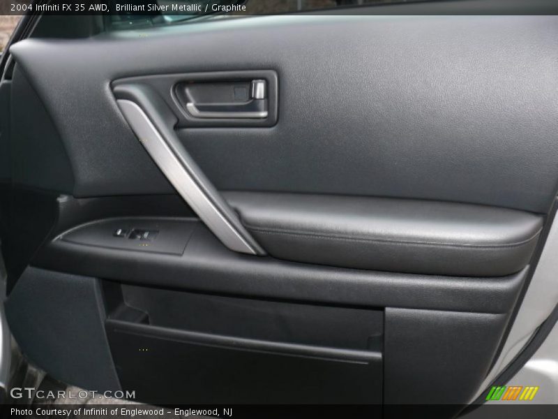 Brilliant Silver Metallic / Graphite 2004 Infiniti FX 35 AWD