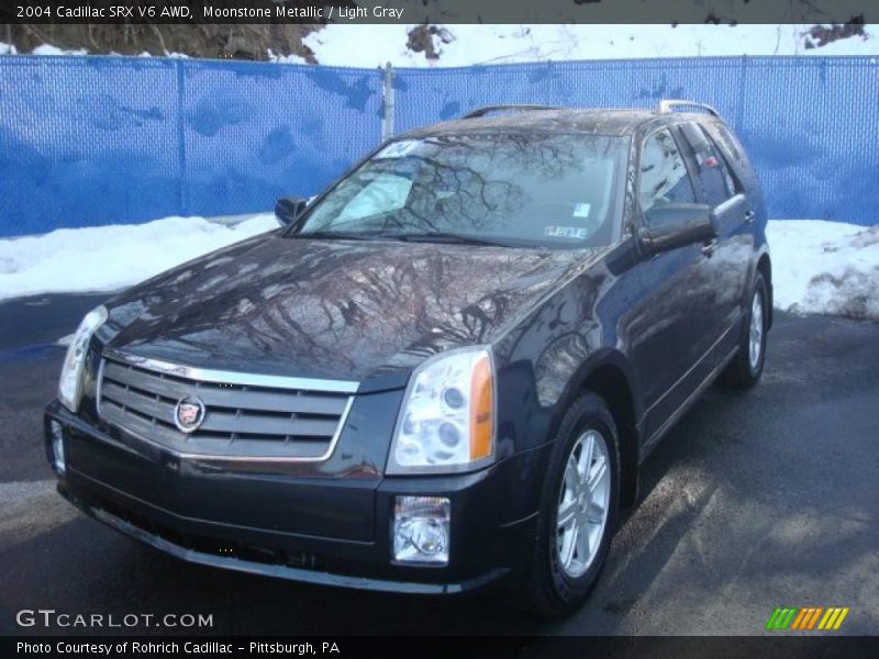 Moonstone Metallic / Light Gray 2004 Cadillac SRX V6 AWD