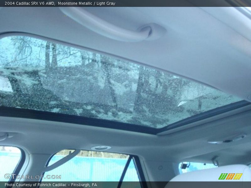 Moonstone Metallic / Light Gray 2004 Cadillac SRX V6 AWD