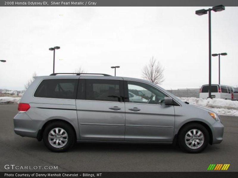 Silver Pearl Metallic / Gray 2008 Honda Odyssey EX