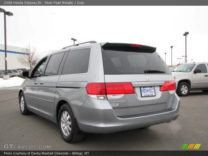 Silver Pearl Metallic / Gray 2008 Honda Odyssey EX