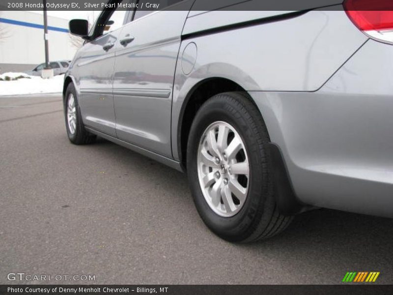 Silver Pearl Metallic / Gray 2008 Honda Odyssey EX