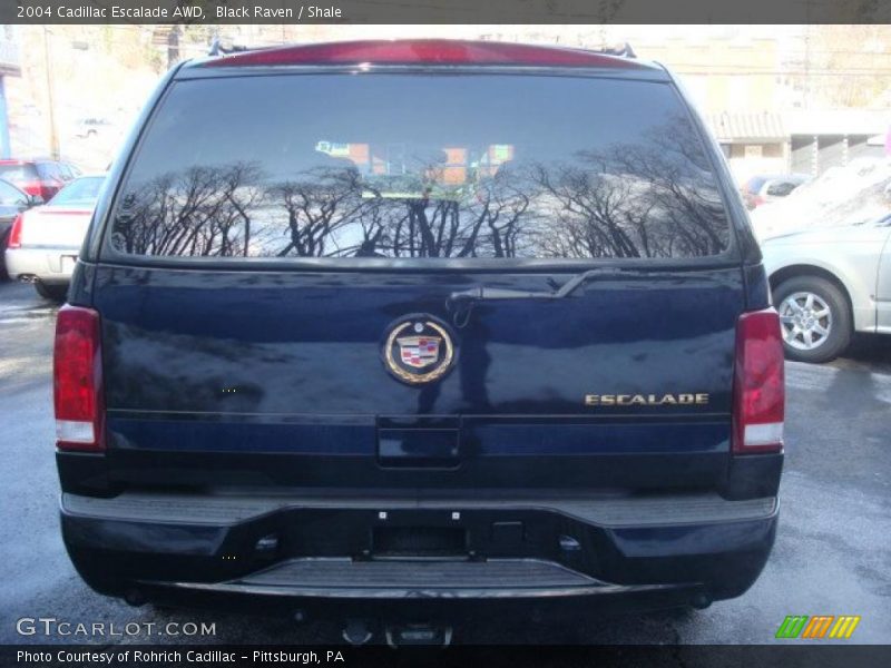 Black Raven / Shale 2004 Cadillac Escalade AWD