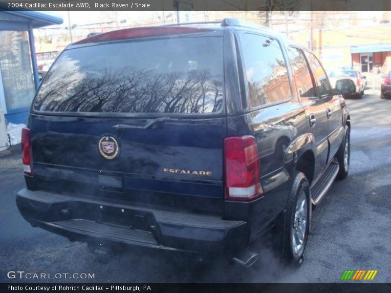 Black Raven / Shale 2004 Cadillac Escalade AWD
