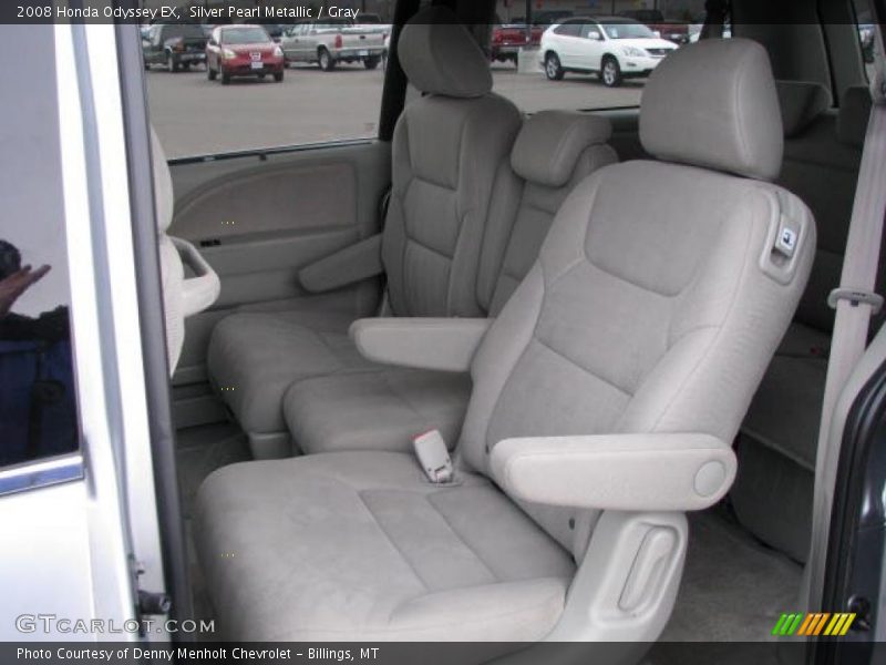 Silver Pearl Metallic / Gray 2008 Honda Odyssey EX