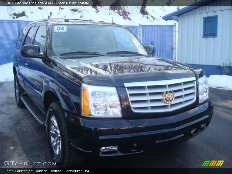 Black Raven / Shale 2004 Cadillac Escalade AWD