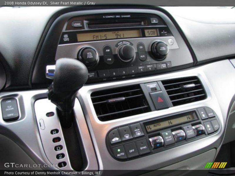 Silver Pearl Metallic / Gray 2008 Honda Odyssey EX