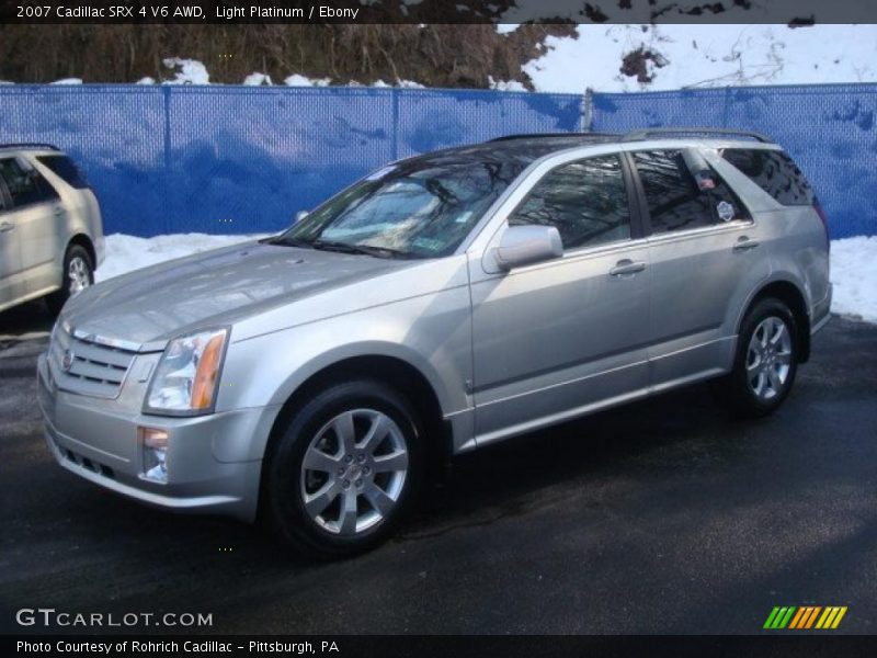Light Platinum / Ebony 2007 Cadillac SRX 4 V6 AWD