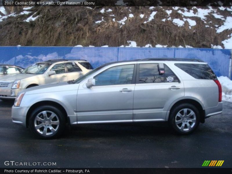 Light Platinum / Ebony 2007 Cadillac SRX 4 V6 AWD