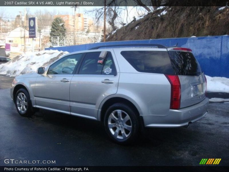Light Platinum / Ebony 2007 Cadillac SRX 4 V6 AWD