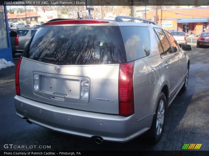 Light Platinum / Ebony 2007 Cadillac SRX 4 V6 AWD
