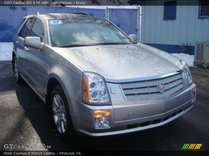 Light Platinum / Ebony 2007 Cadillac SRX 4 V6 AWD