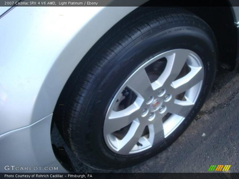 Light Platinum / Ebony 2007 Cadillac SRX 4 V6 AWD