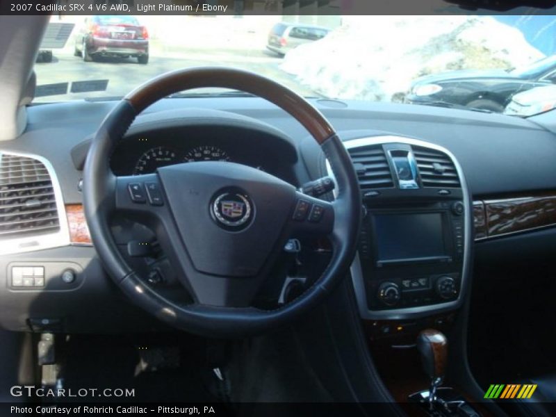 Light Platinum / Ebony 2007 Cadillac SRX 4 V6 AWD