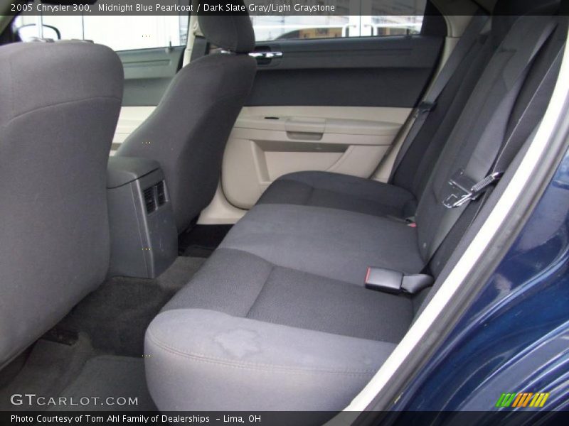 Midnight Blue Pearlcoat / Dark Slate Gray/Light Graystone 2005 Chrysler 300
