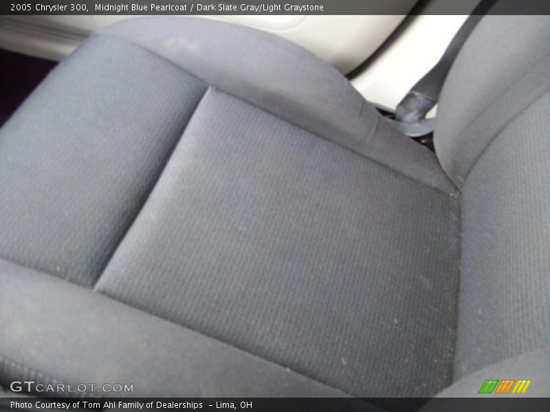 Midnight Blue Pearlcoat / Dark Slate Gray/Light Graystone 2005 Chrysler 300