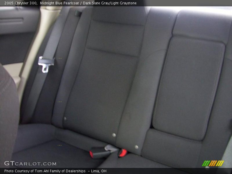 Midnight Blue Pearlcoat / Dark Slate Gray/Light Graystone 2005 Chrysler 300