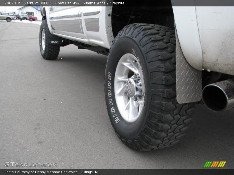 Summit White / Graphite 2002 GMC Sierra 2500HD SL Crew Cab 4x4