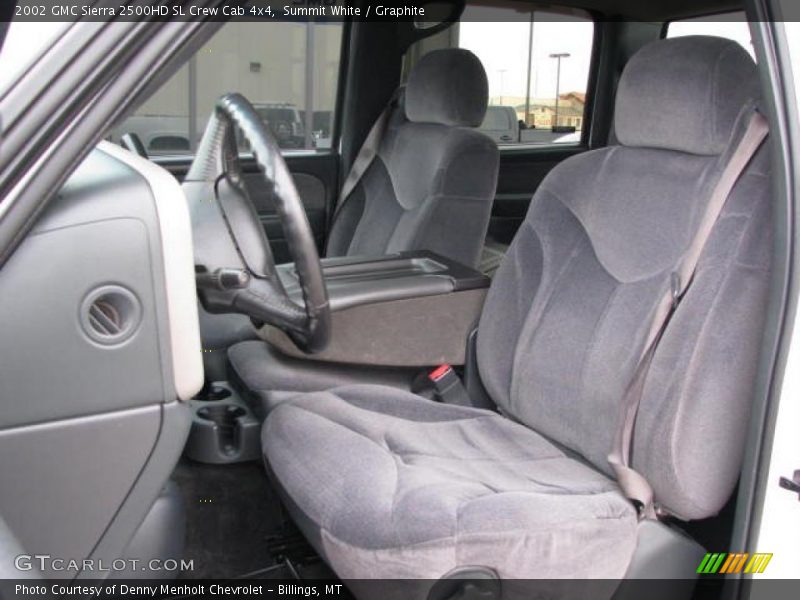 Summit White / Graphite 2002 GMC Sierra 2500HD SL Crew Cab 4x4