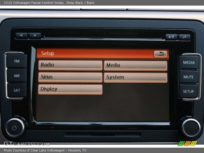 Deep Black / Black 2010 Volkswagen Passat Komfort Sedan