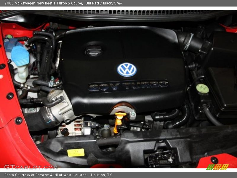 Uni Red / Black/Grey 2003 Volkswagen New Beetle Turbo S Coupe