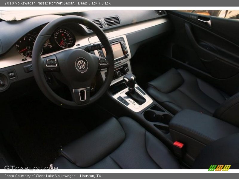 Deep Black / Black 2010 Volkswagen Passat Komfort Sedan