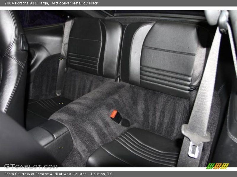 Arctic Silver Metallic / Black 2004 Porsche 911 Targa