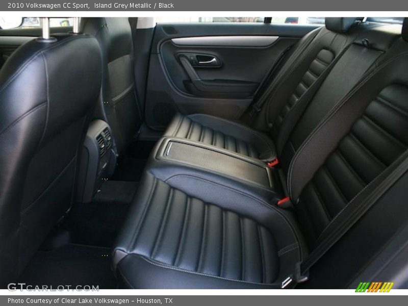 Island Grey Metallic / Black 2010 Volkswagen CC Sport