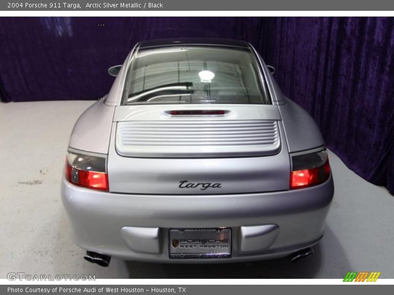 Arctic Silver Metallic / Black 2004 Porsche 911 Targa