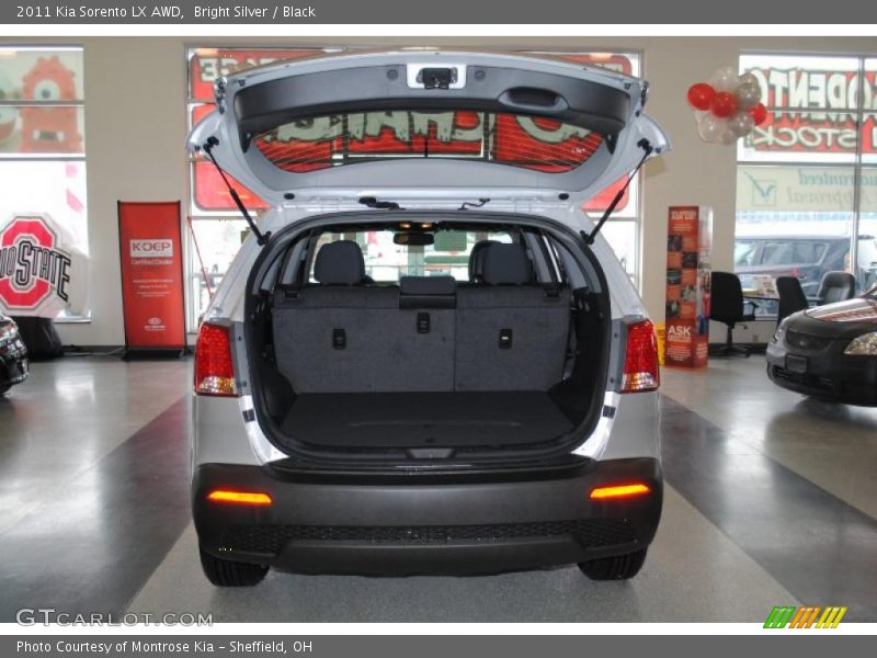 Bright Silver / Black 2011 Kia Sorento LX AWD