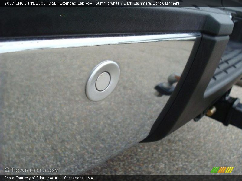 Summit White / Dark Cashmere/Light Cashmere 2007 GMC Sierra 2500HD SLT Extended Cab 4x4