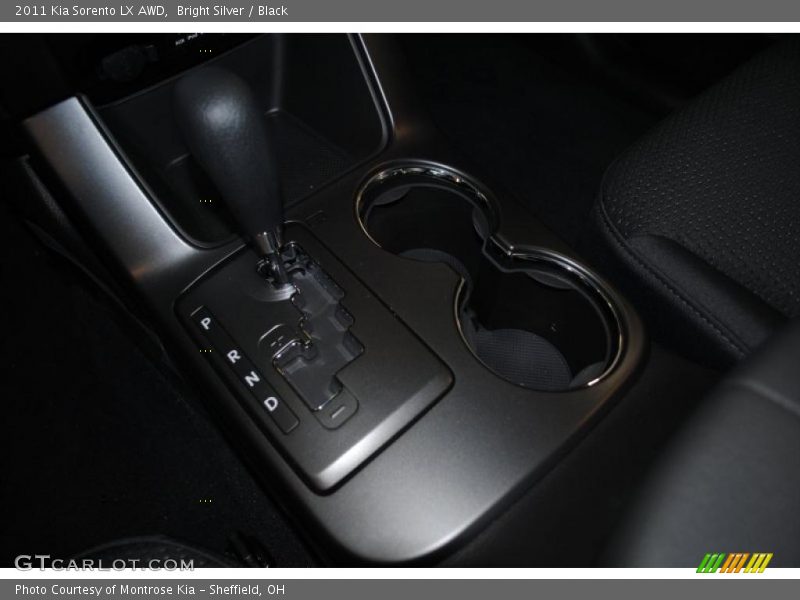 Bright Silver / Black 2011 Kia Sorento LX AWD