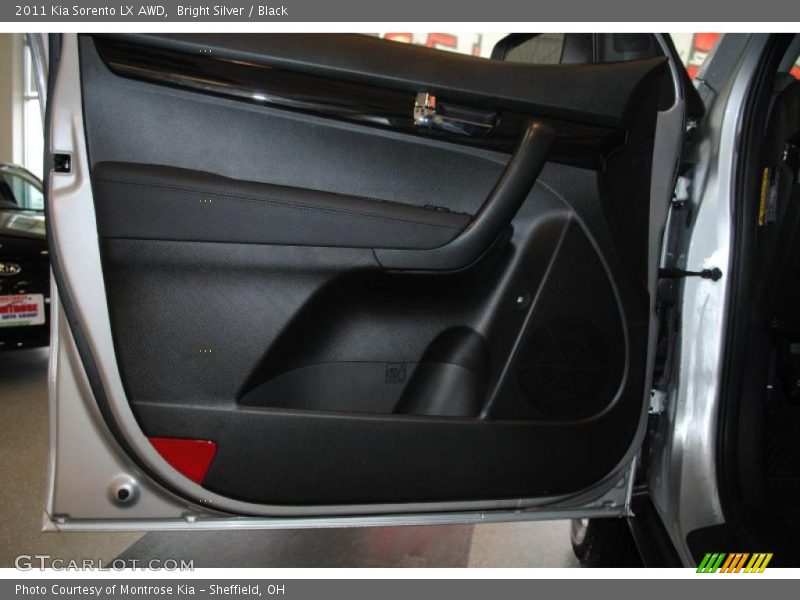 Bright Silver / Black 2011 Kia Sorento LX AWD