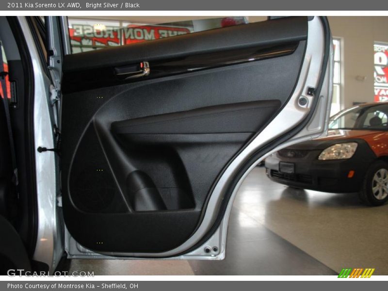 Bright Silver / Black 2011 Kia Sorento LX AWD