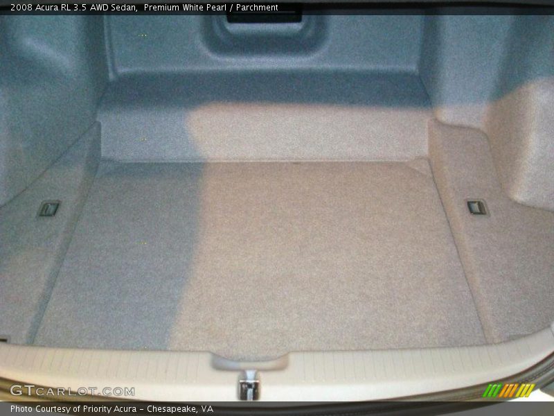 Premium White Pearl / Parchment 2008 Acura RL 3.5 AWD Sedan