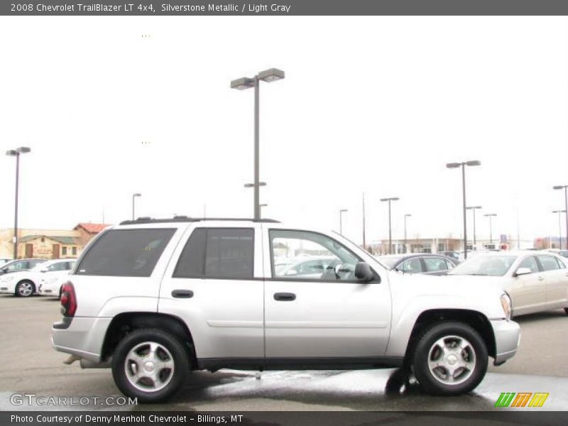 Silverstone Metallic / Light Gray 2008 Chevrolet TrailBlazer LT 4x4