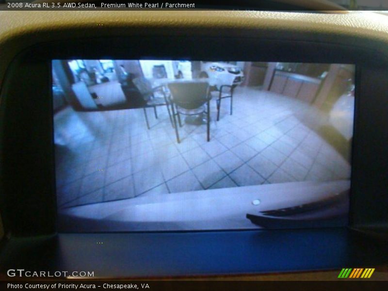 Premium White Pearl / Parchment 2008 Acura RL 3.5 AWD Sedan