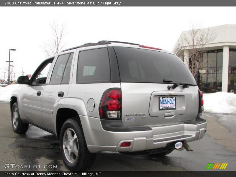 Silverstone Metallic / Light Gray 2008 Chevrolet TrailBlazer LT 4x4