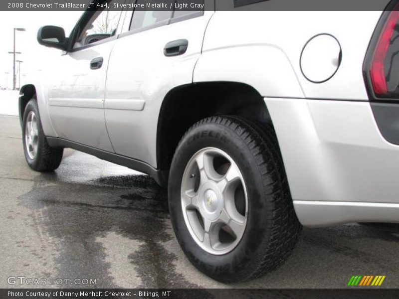 Silverstone Metallic / Light Gray 2008 Chevrolet TrailBlazer LT 4x4