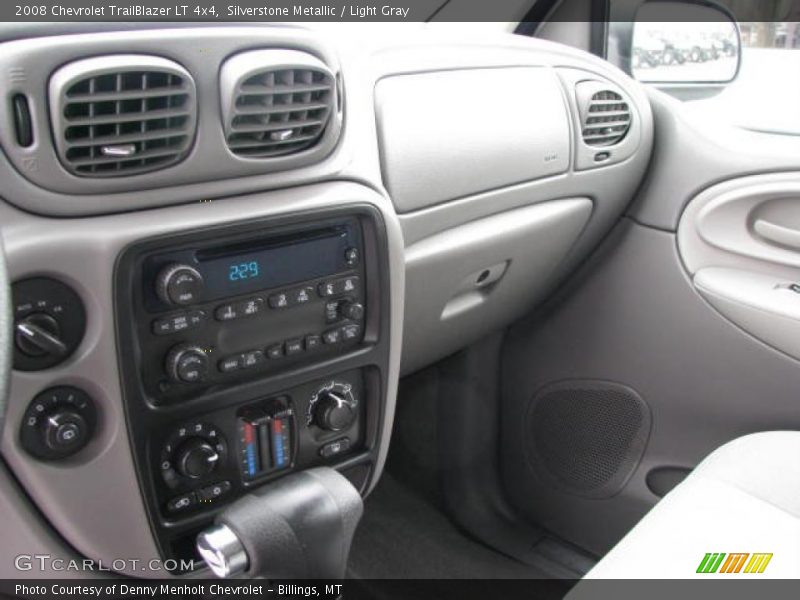 Silverstone Metallic / Light Gray 2008 Chevrolet TrailBlazer LT 4x4