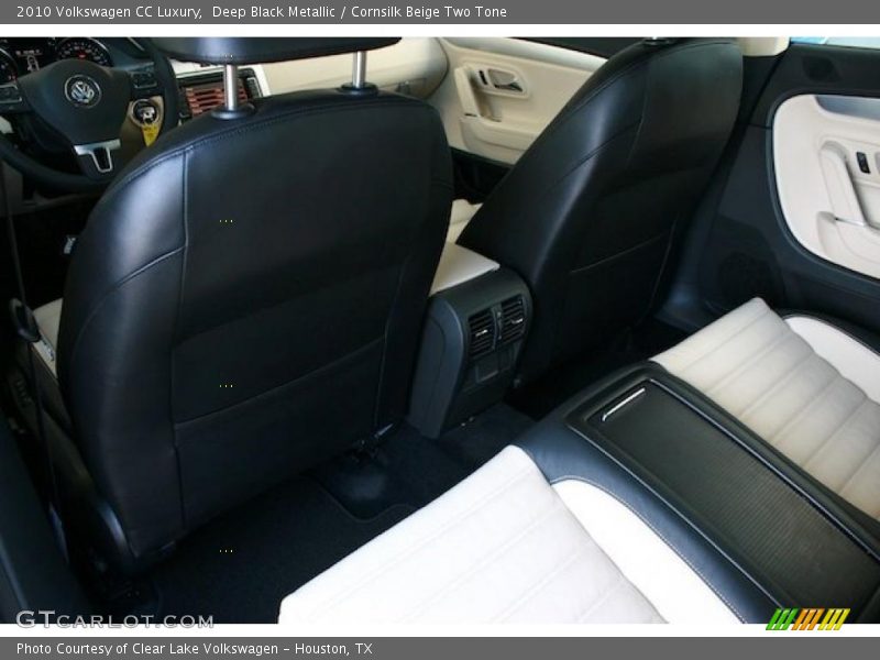Deep Black Metallic / Cornsilk Beige Two Tone 2010 Volkswagen CC Luxury