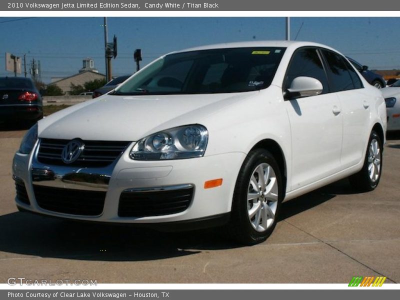 Candy White / Titan Black 2010 Volkswagen Jetta Limited Edition Sedan