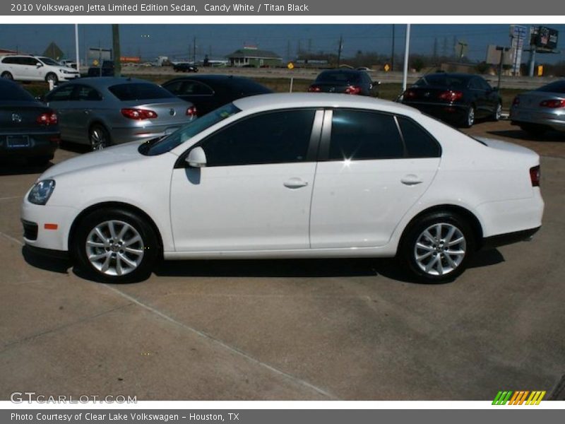 Candy White / Titan Black 2010 Volkswagen Jetta Limited Edition Sedan