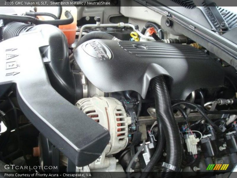 Silver Birch Metallic / Neutral/Shale 2005 GMC Yukon XL SLT